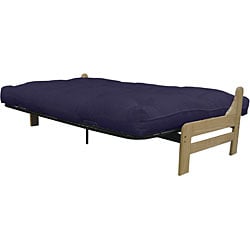 Boston Natural Finish Queen Armless Futon Set