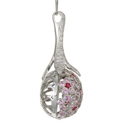 Encore by Le Vian 14k Gold Sapphire/ 3/4ct TDW Diamond Necklace (H-I, SI1-SI2)