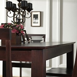Abigail 60-inch Solid Wood Espresso Dining Table