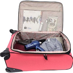 Caribbean Joe Coral Reef 5-piece Spinner Luggage Set