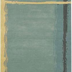Hand-tufted Current New Zealand Wool Rug (8' x 11')