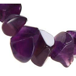 Handmade Amethyst and Silver Necklace (Thailand)