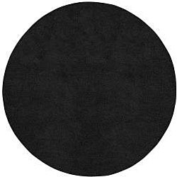 Hand-woven Olympus New Zealand Felted Wool Rug (8' Round)