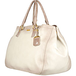 prada handbag black - Prada Cervo Antik Large Tote Bag - 12410178 - Overstock.com ...
