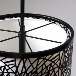 Metal Web Chandelier