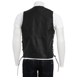 Biker's Dream Apparel Men's Leather Vest
