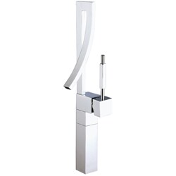 Kraus Millennium Bathroom Vessel Sink Faucet with Pop-up Drain