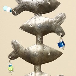 'Stack of Fish' Hanging Chime (India)