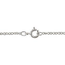 10k White Gold 1/5ct TDW Diamond Heart Necklace (H-I, I2-I3)