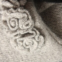 Portolano Women's Cashmere Rosette Slippers FINAL SALE