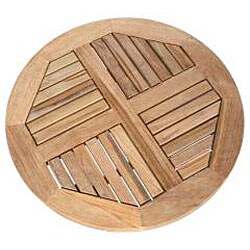 Teak Round Side Table