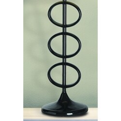 Nexxus Glossed Black Finish Table Lamp
