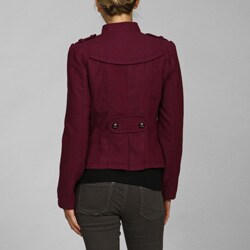 Steve Madden Women's Zip Front Military Jacket FINAL SALE