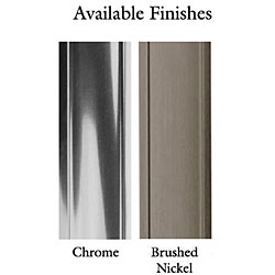 DreamLine 34x60-inch Clear Glass Bathtub Replacement Shower Kit