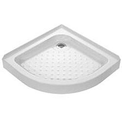 DreamLine Complete Quarter-round Frosted Glass Door Shower Kit