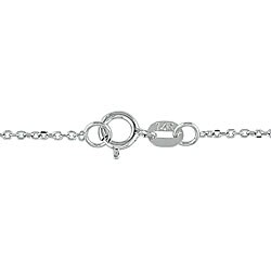 14k White Gold Tahitian Pearl and 1/3ct TDW Diamond Necklace (H-I, I1-I2)