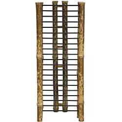Japanese Bamboo 18-inch Vertical CD/ DVD Rack (China)
