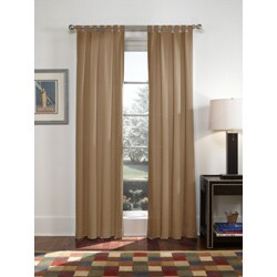 Twill Tab Top 84-inch Window Panel