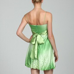 Jump Apparel Junior's Pleated Bubble Dress
