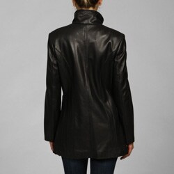 Izod Women's New Zealand Lambskin Jacket
