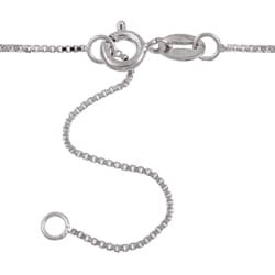 Silver Cubic Zirconia and White Drop Pearl Necklace (8.5-9 mm)