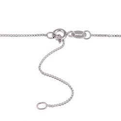 Sterling Silver Freshwater Pearl and Cubic Zirconia Necklace (8.5-9 mm)
