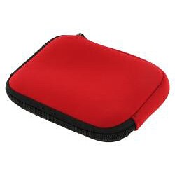 Red Neoprene Sleeve 4.3-inch GPS Case 