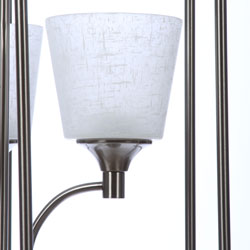 Omar 3-light Brushed Nickel Pendant Fixture
