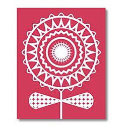 Trendography Prints  'Emma Flower' Graphic Art Print