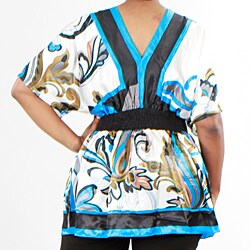Ava Dee Women's Plus Size Belted Top