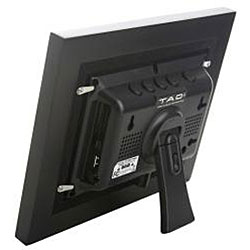 TAO 5.6-inch Black Wood Digital Photo Frame