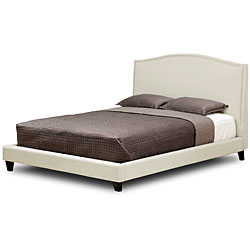 Aisling Cream Fabric King Platform Bed