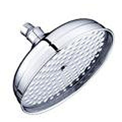 Sleek and Simple Brushed Nickel Shower Bar and Showerhead