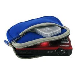 rooCASE Dark Blue Neoprene Fujifilm Camera Sleeve Case