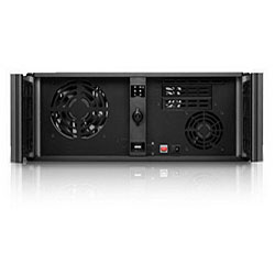 iStarUSA D-400S3 System Cabinet - Rack-mountable - Black