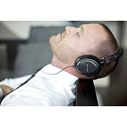 Phiaton MS 400 Black Moderna Series Headphones