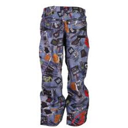 Grenade Men's 'Squadron' Faux Acid Denim Snowboard Pants
