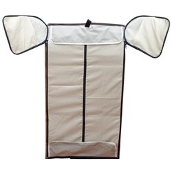 Roberto Amee Embossed Duffel and Garment Bags (Pack of 8)