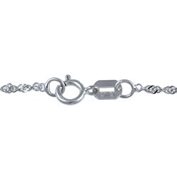 10k/ 14k White Gold Tahitian Pearl and 1/8ct TDW Diamond Necklace (H-I, I2-I3)