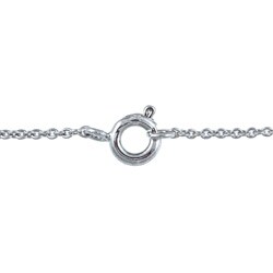 14k Yellow Gold and Sterling Silver Smokey Quartz Heart Necklace