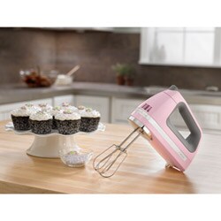 KitchenAid KHM720PK Pink 7-speed Digital Hand Mixer