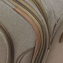 London Fog Buckingham Tan Jacquard 5-piece Luggage Set