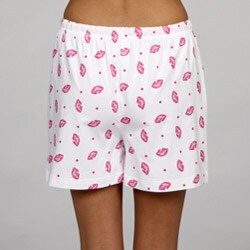 Leisureland Women's Smooch Knit Boxer Shorts