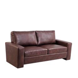 Jordie Brown Renu Leather Sofa