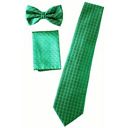 Ferrecci Men's Four-piece Green Vest Set