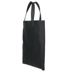 Yves Saint Laurent Black Coated Canvas Tote Bag - 13409082 ...  