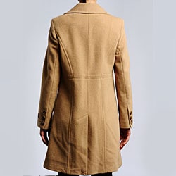 Larry Levine Women's Petite Classic Camelhair Coat