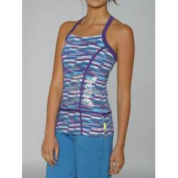 Pure Lime Women's Striped Retro Cami Top