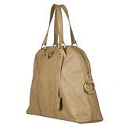 Yves Saint Laurent 153959 Muse Oversized Leather Tote Bag ...  