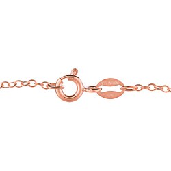 14k Gold and Silver 1/10ct TDW Diamond Heart Key Necklace (H-I, I1-I2)